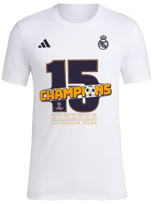 Real madrid maillot des champions 15 uniforme de football blanc maillot de football sportswear homme 2024-2025